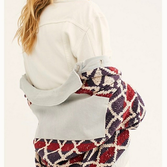 New Free People Lakeside Denim Jacket - Picture 4 of 12